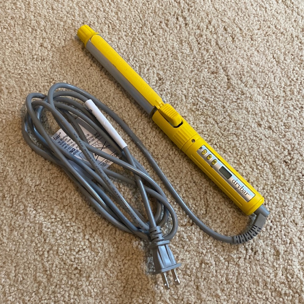 Drybar 3-Day Bender 1” curling iron, digital, rotational